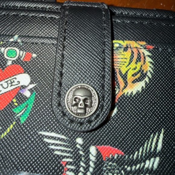 Ed Hardy Card Holder Wallet NWT - Picture 7 of 11